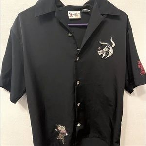 Vintage Nightmare before Christmas Button Shirt